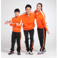 Langarm Blank Sports Wear Trainingsanzug für Kinder und Erwachsene